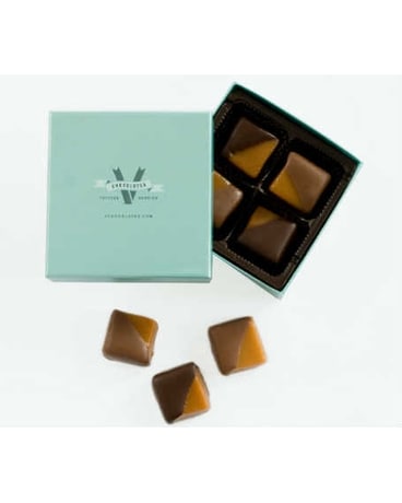 8 Piece Sea Salt Chocolate Caramels