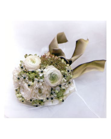 White Rununculus Bouquet