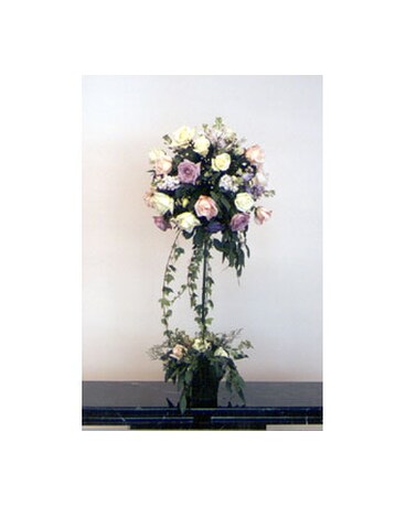 Lavender & White Rose Ropiary