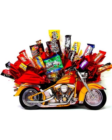 MotorcycleCB ''Motorcycle Fun'' Candy Bouquet