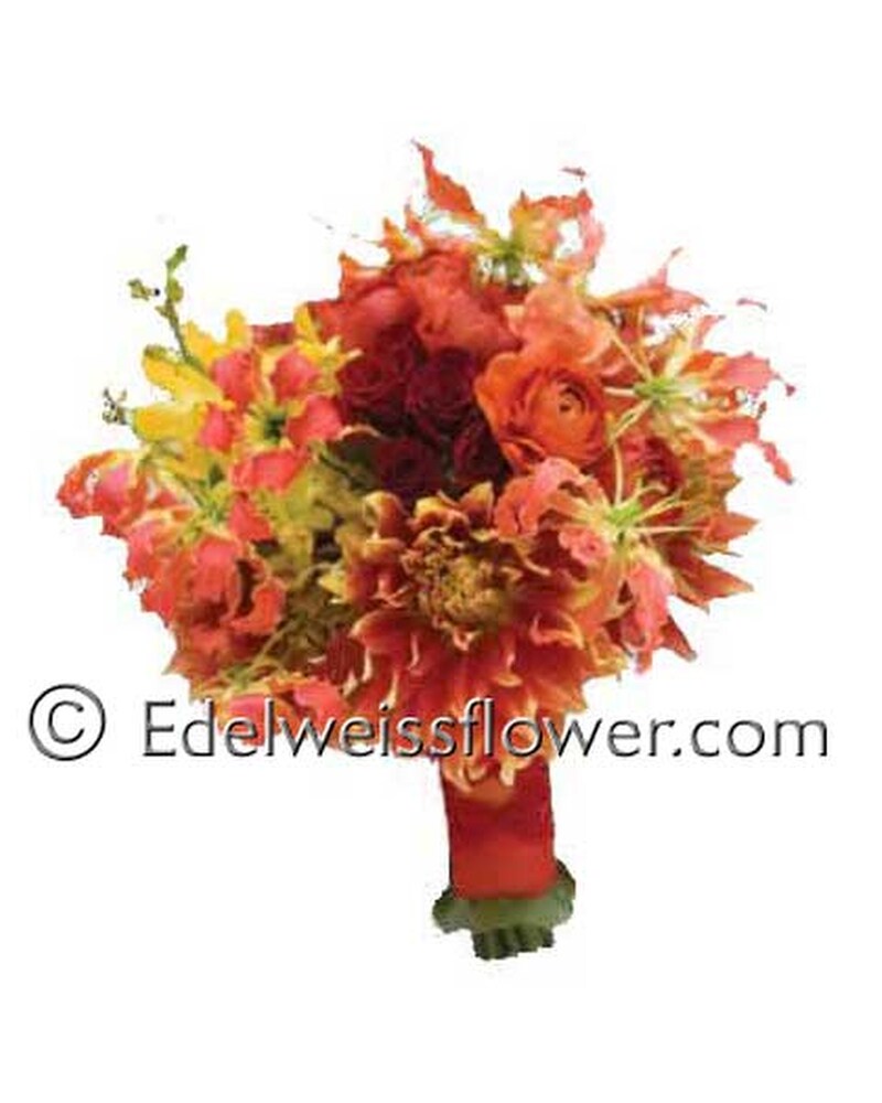 Simply Wonderful Bridal Bouquet in Santa Monica CA - Edelweiss