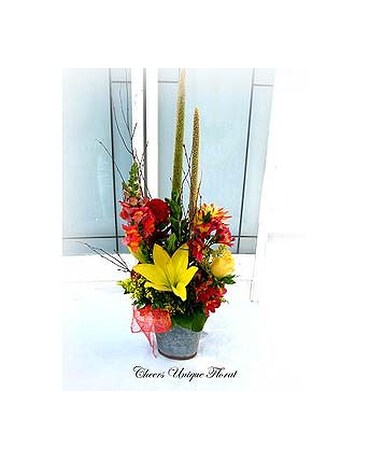 A Fall Garden Bouquet