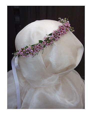 Wax-Flower Head Wreath $100