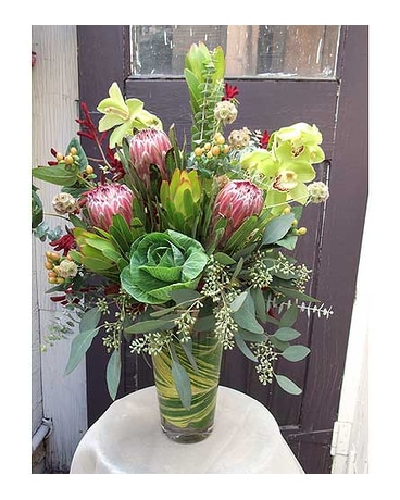 California Rustic Flower Arrangement