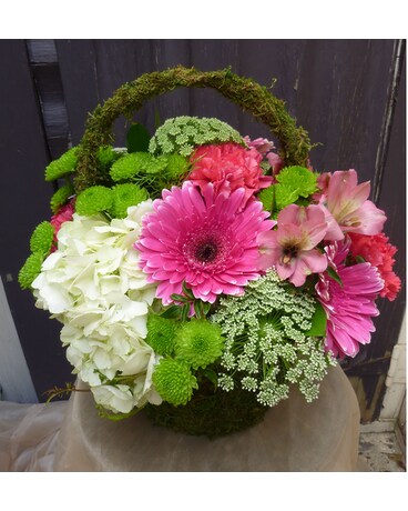 Mossy Spring Flowers