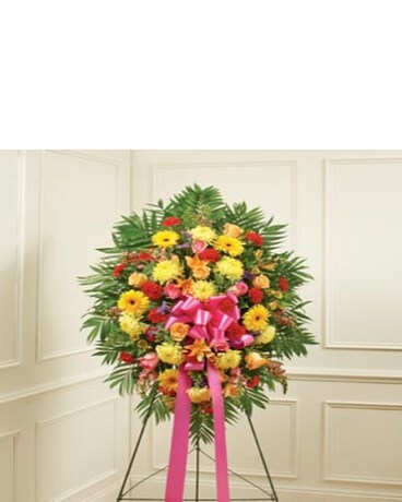 Mutlicolor Bright Sympathy Standing Spray