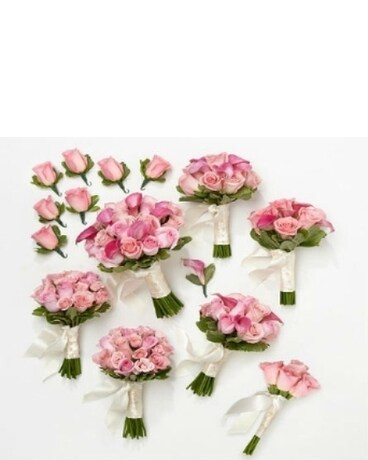 Perfect Pinks Complete Wedding Package