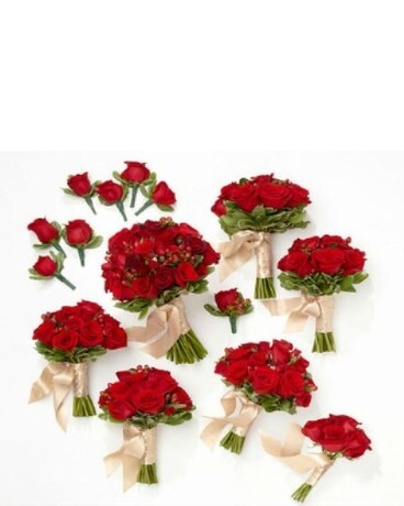 Rich Reds Complete Wedding Package
