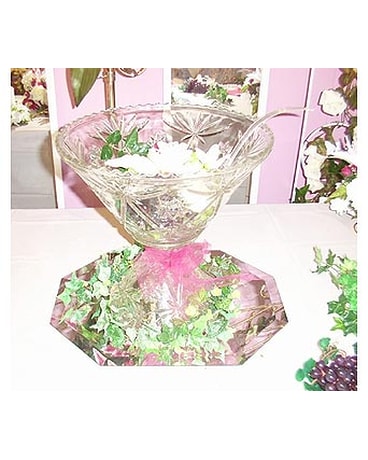 Glass Punch Bowl