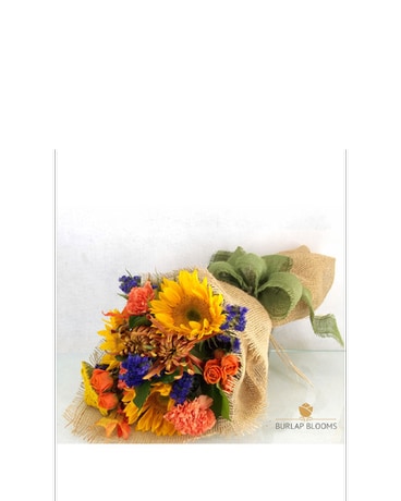 Burlap Blooms 'Let the Sunshine in'