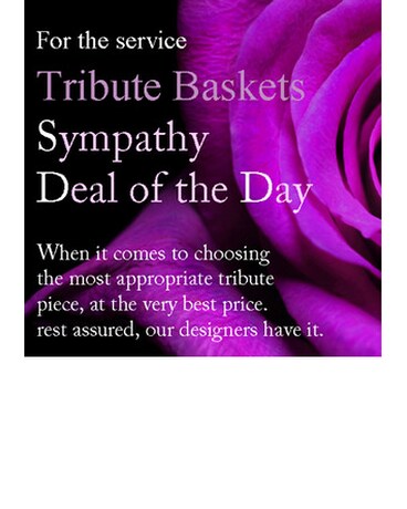 Sympathy 'Deal of the Day' Basket Arrangement