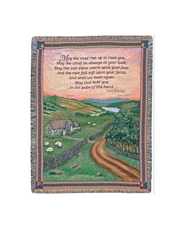 Tapestry Throw - Blessings Of Ireland