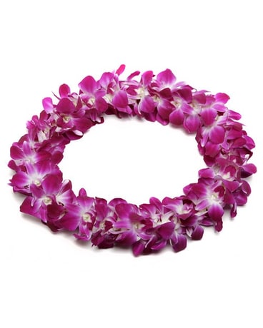 Double Orchid Lei