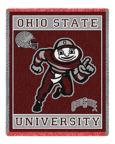 OSU Buckeye Stadium Blanket $65.00