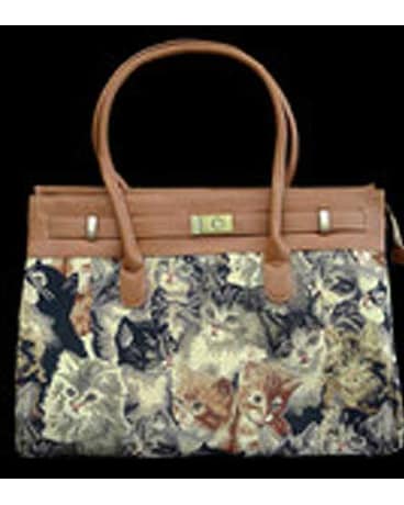 Buckled Bag, 17W, 12H, 6D
 $39.95
