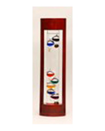 15 inch Multi-color Galileo in Cherry Finish Stand $48