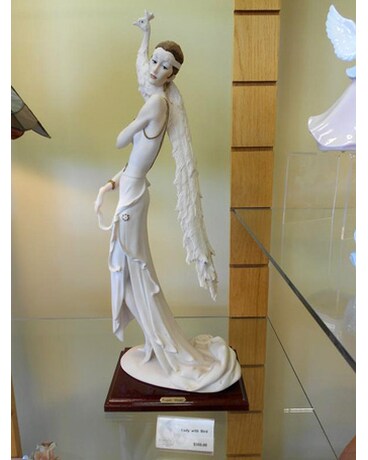 Lady with Bird $400.00 SOLD