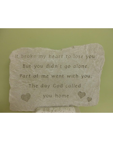 It Broke my heart to lose you $55.00