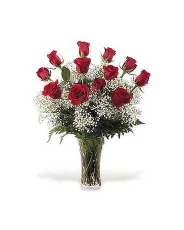 A Dozen Premium Red Roses
