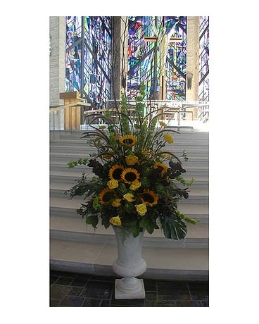 VU Sunflower Urn