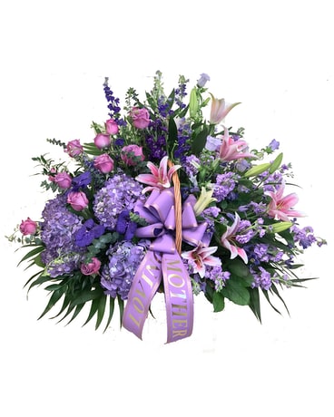 Purple & Pink Fireside Basket