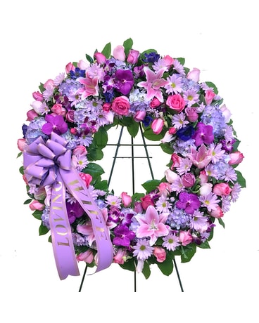 Purple & Pink Wreath
