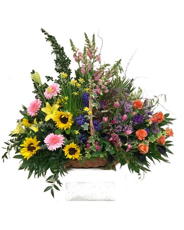 Spring Fireside Basket