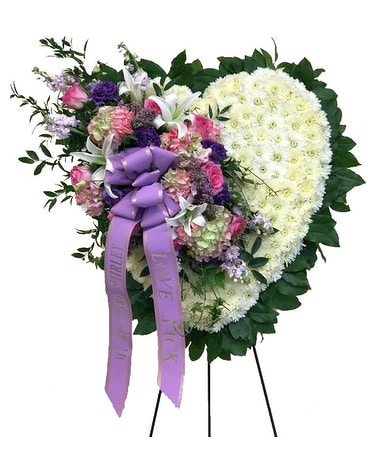 Purple & Pink Heart
