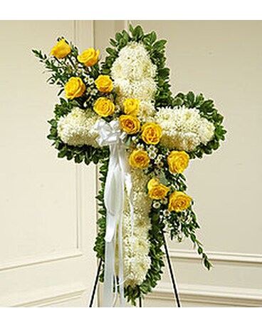 Yellow & White Cross