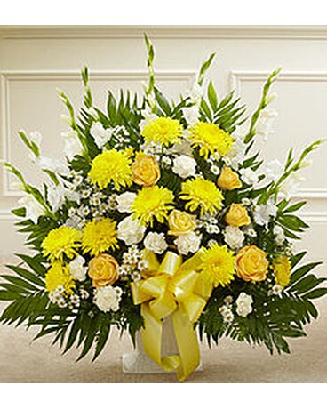 Traditional Yellow & White