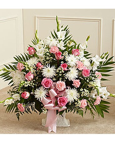 Traditional Pink & White