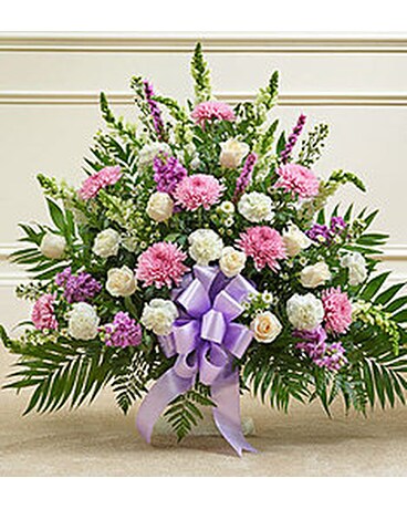 Traditional Lavender & White
