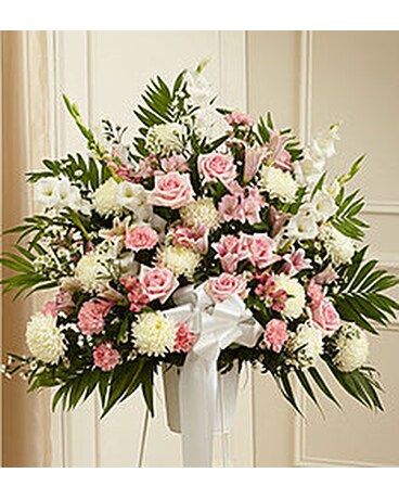 Traditional Pink & White