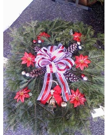 CHRISTMAS GRAVE PILLOW
