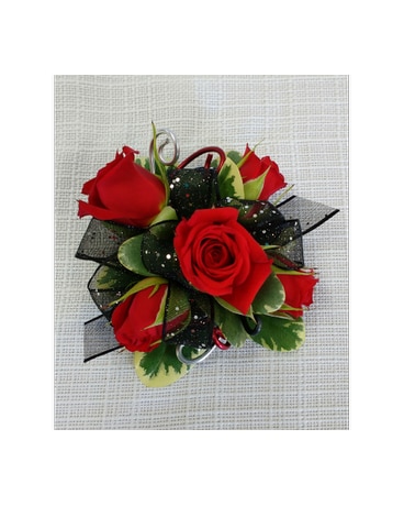 Bold and Beautiful corsage