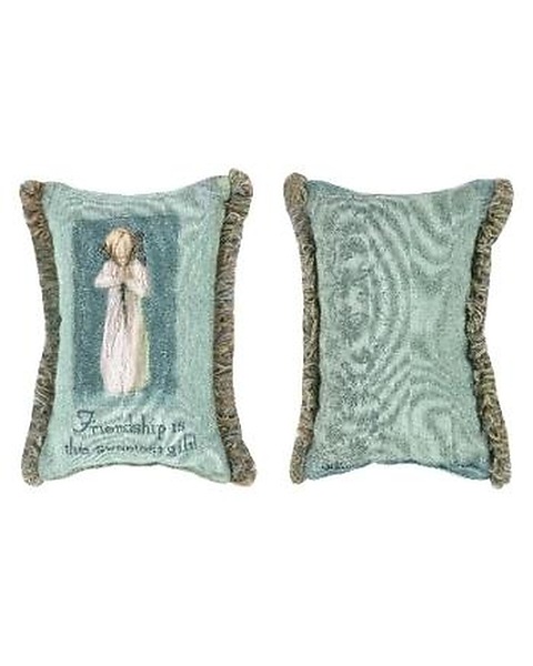 Willow Tree Friendship Word Pillow in Niles OH Connelly's Flowers