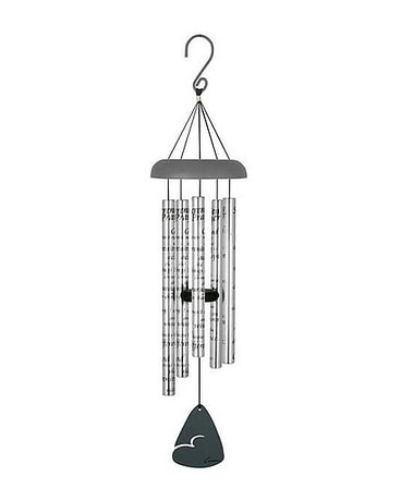 Carsons 30 Sonnet Wind Chime -Serenity Prayer