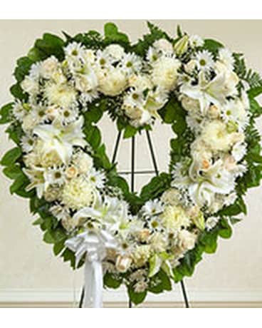 White Open Heart
