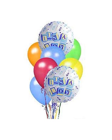 It's A Boy Balloon Bouquet