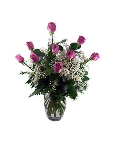 True Love 12 Long Stem Color Roses