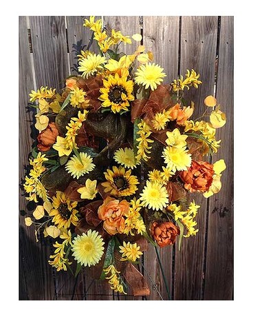 Sunflower Wreath