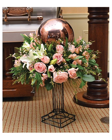 Gazing Globe Keepsake Arrangement