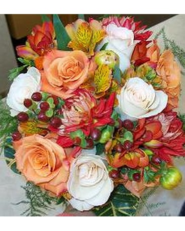Autumn N'' Cream Bouquet