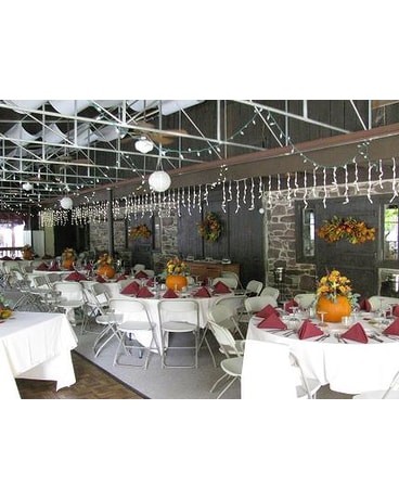Fresh Pumpkin Centerpiece