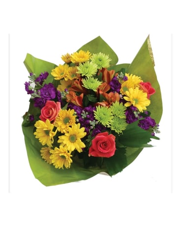Mixed Wrapped Bouquet