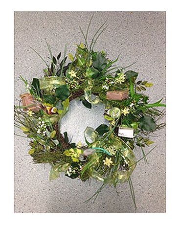 Misty Greens Wreath