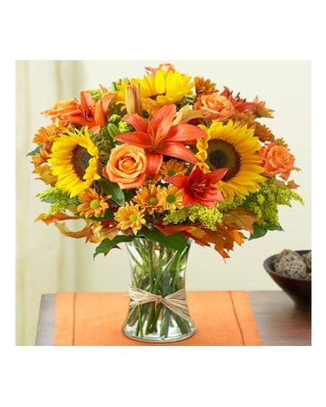 Fields of Europe for Fall Flower Arrangement
