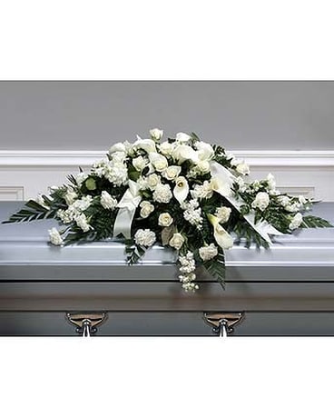 Calla Lily Casket Cover