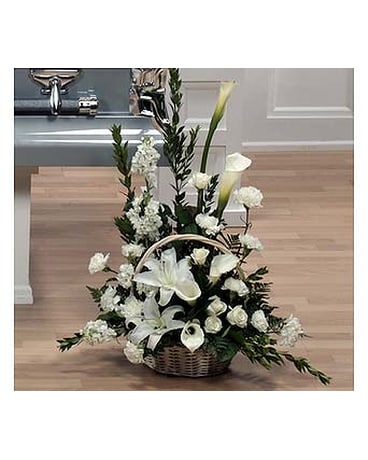 White Sympathy Basket