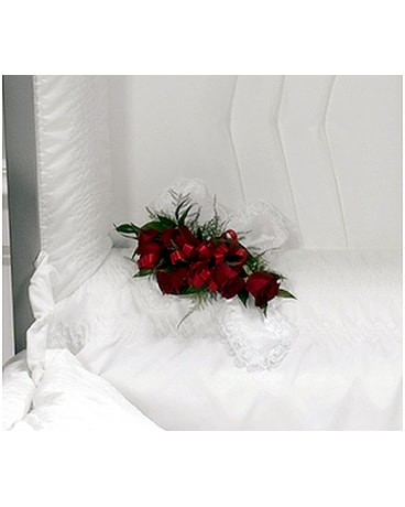 Red Rose Cross Pillow